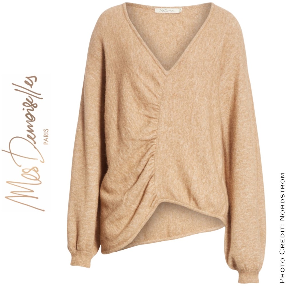 Mes Demoiselles • *Host Pick* • Meridien Sweater • Camel • 4-6 US